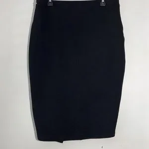 one 5 one | Skirts | One 5 One Black Asymmetrical Wrap Midi Skirt